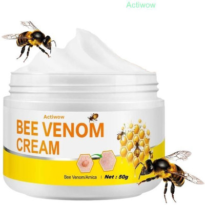 ACTIWOW Bee Venom Cream For Collagen Rebuilding & Wrinkle-Reducing Night Cream(50 g)