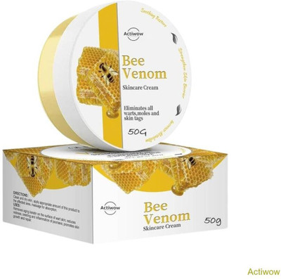 ACTIWOW Bee Venom Skincare Cream Wrinkle-Reducing & Collagen-Boosting Treatment(50 g)
