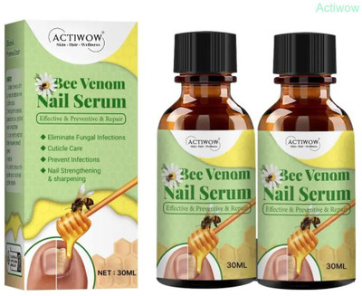 ACTIWOW Bee Venom Nail Serum Touch Heal for Fragile Ends A001(20 ml)