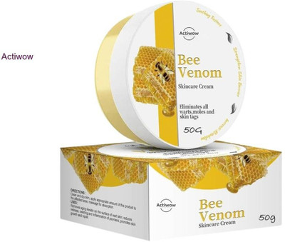 ACTIWOW Bee Venom Skincare Cream Skin Smoothing & Collagen Enhancing Night Cream(50 g)