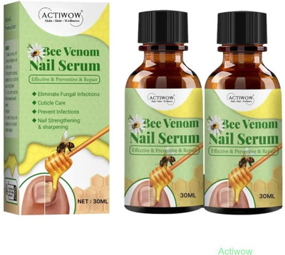 ACTIWOW Bee Venom Nail Serum Harmony Glow for Natural Nails A001(20 ml)