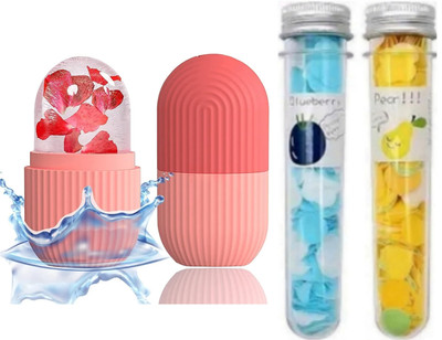 ghorela 1 Ice Roller for Face + 2 Travel Paper Soaps Pack of 3(3 g)
