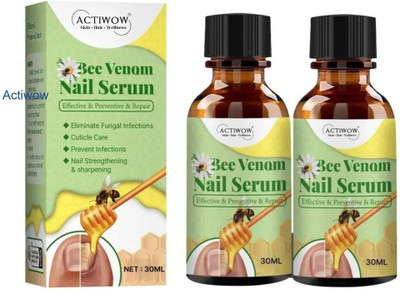 ACTIWOW Bee Venom Nail Serum Bright Guard for Nail Tips A001(20 ml)