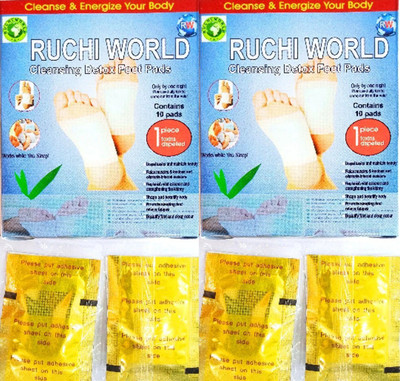 Ruchi World Acupuncture Points On The Soles Of Our Feet[PACK OF TWO](200 g)