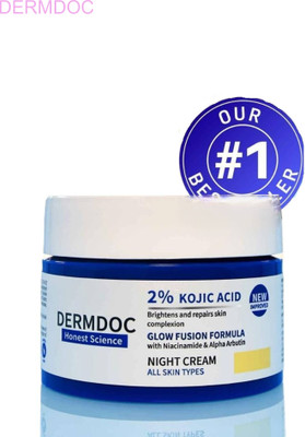 DermDoc Kojic Acid Cream for Smooth Face Glow(50 g)