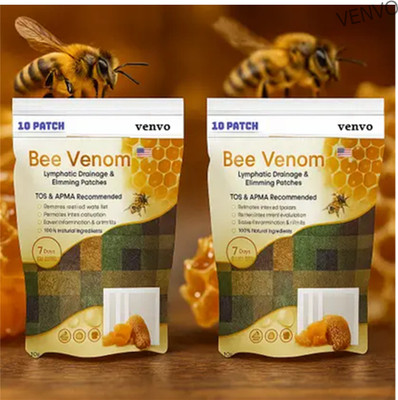 venvo Bee Venom Foot Patches Toxin Release and Full Reset (20 patches)(200 g)