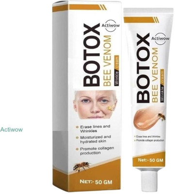 ACTIWOW Bee Venom Botox Cream: Transform Your Skin in Just a Few Days(50 g)