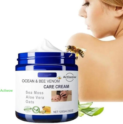 ACTIWOW Bee Venom Ocean Cream for Supple Skin and Lasting Hydration A01(50 g)