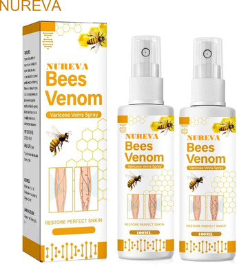 nureva Bee Venom Spray Pack – 2x Vein Treatment(200 ml)