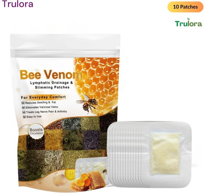 Trulora Bee Venom Edema Relief Detox Slimming Patches Daily Use(100 g)