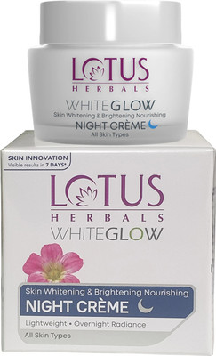 LOTUS HERBALS WhiteGlow Skin Nourishing Night Creme(40 g)