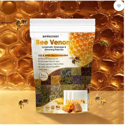 BIFRRUTANT Bee Venom Foot Patches Help Burn Fat and Reduce Bloat(100 g)
