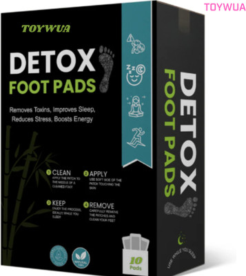 Toywua HealSutra Detox Foot Pads Cleanse While You Sleep(100 g)
