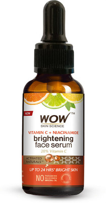 WOW SKIN SCIENCE Vitamin C Serum For Skin whitening & Hyperpigmentation(30 ml)