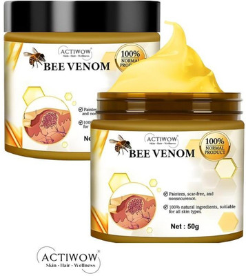 ACTIWOW Bee Venom Face Cream With Anti-Aging Botanical Blend(100 g)