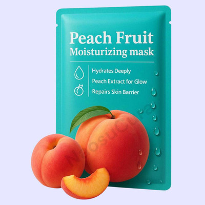 Naosucura Bright Complexion Peach Face Mask for Nourishment and Glow(25 g)