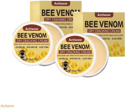 ACTIWOW Bee Venom Cracking Cream Glowing Skin Elixir(50 g)