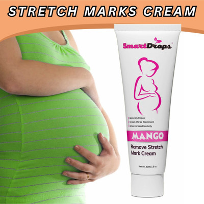smartdrops Stretch Mark Skin Cream for Body Scar Marks and Stretch Lines on Waist, Thigh and Arms(60 ml)