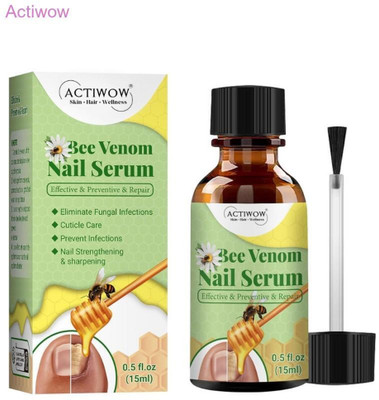 ACTIWOW Bee Venom Nail Serum Nail Smoothing(20 ml)