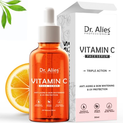 Dr. Alies Professional Vitamin C Face Whitening Serum | Skin Brightening & Anti-aging Formula | Unisex(30 ml)