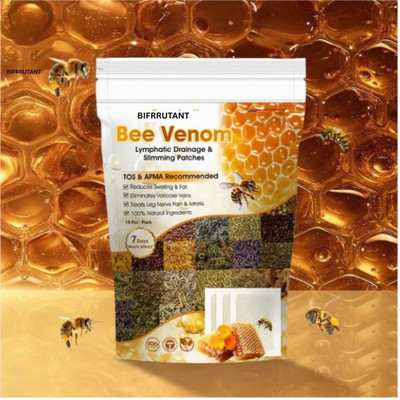 Kenkoderm Bee Venom Foot Patches Relax and Detoxify Feet Naturally Every Night(100 g)