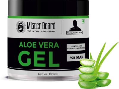 Mister Beard Aloe Vera Gel 100gm(100 g)