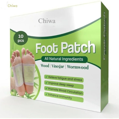 CHIWA Foot Pain Relief and Detox Patch with Organic Toxin Clean System(100 g)