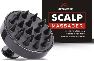 METAVERSE Scalp Massager for Hair Growth - Head Massager Scrubber Brush - Reduces Dandruff(20 g)