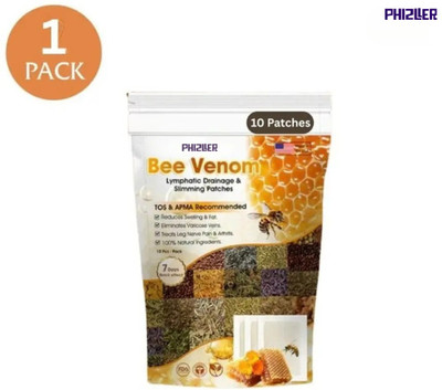 PHIZLLER Vee Venom Foot Patch | With Detox Power Of Herbs(100 g)