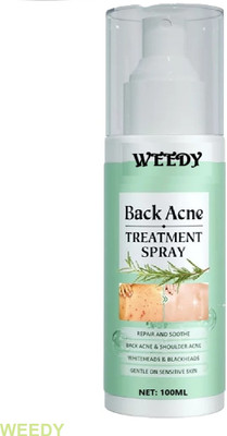 WEEDY Acne Control Back Spray for Smooth, Clear Skin(100 ml)