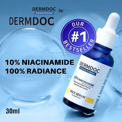 DermDoc 41. DERMDOC Advanced Niacinamide Solution For Glowing Clear Skin(30 ml)