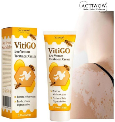 ACTIWOW Vitigo Bee Venom Cream for Rejuvenating Ritual(100 g)
