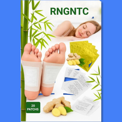 RNGNTC H 20patch Premium Detox Foot patches Cleansing Toxin Remover Foot Pads Pain Relief Stress(180 g)