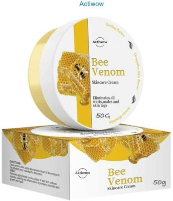 ACTIWOW Bee Venom Skincare Cream Night Treatment for Revitalizing Skin(50 g)