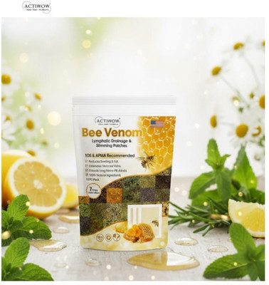 ACTIWOW Bee Venom Foot Patches Step Into Purity With Bee-Powered Healing SKT(100 g)