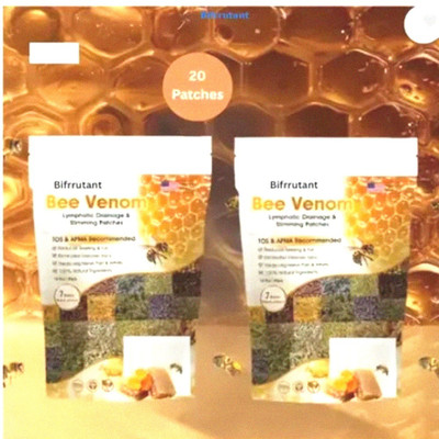 BIFRRUTANT Bee Venom Foot Patches - Removes daily toxins from the body(10 g)