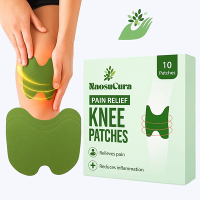 Naosucura All-Day Herbal Knee Patches for Quick Muscle Recovery and Pain Management Knee Support(Green)