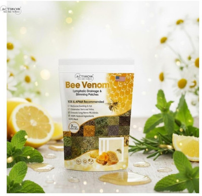 ACTIWOW Bee Venom Foot Patches Keep Your Energy Flowing Naturally SKT(100 g)