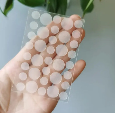 FLORERO Anti-Acne Treatment - Pack of 36 Translucent Hydrocolloid Pimple Patch(20 g)