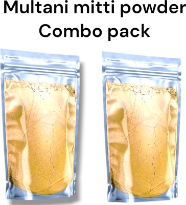 BLANDNESS BEAUTY MUlTANI MITTI POWDER for all skin face pack BLANDNESS BEAUTY MUlTANI MITTI POWDER for all skin face pack and body wash and hair growth pack 200g combo pack buy one get one(2 g)