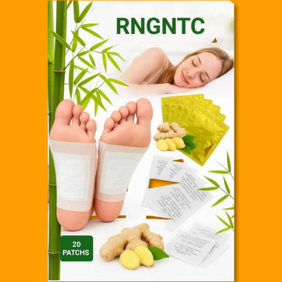 RNGNTC G 20patch Premium Detox Foot patches Cleansing Toxin Remover Foot Pads Pain Relief Stress(180 g)
