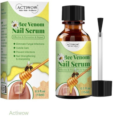 ACTIWOW Bee Venom Nail Serum Quick Drying Formula(20 ml)