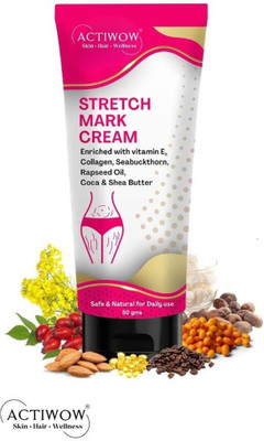 ACTIWOW Stretch Marks Removal Cream, With Apple Cider Vinegar(50 g)