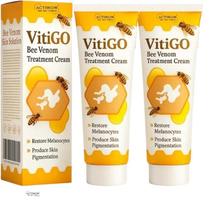 ACTIWOW Vitigo Bee Venom Cream for Collagen Boost 2 Pcs QA(200 g)
