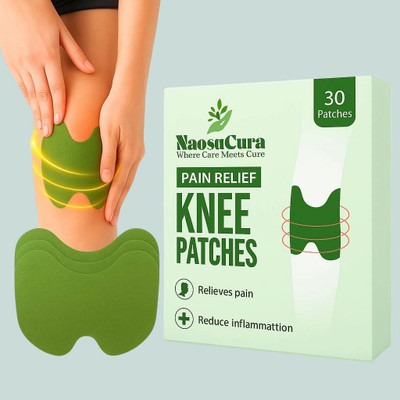 Naosucura Joint Pain Support Stickers for Knees, Legs – 30 Herbal Patches for Comfort Care Plaster & Patch(30 x 1 Patches)