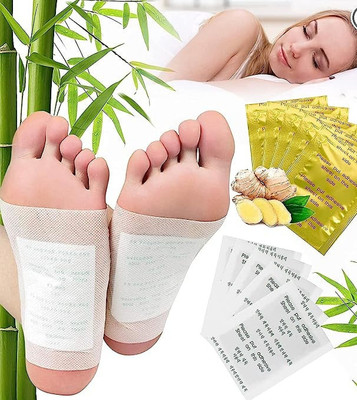 Daimaa Organics FOOT PATCHS, DETOX FOOT PADS TOXIN REMOVAL PADS,For Men & Women10Pads(150 g)