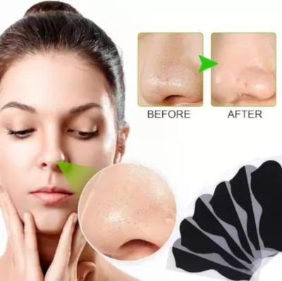 Acufit 5 Pcs Nose Strips with BHA Serum for Blackhead and Whitehead Removal(5 g)