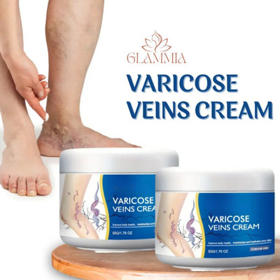 GLAMMIA Vericose Vein Cream | For Healthy Comfort Routine(100 g)