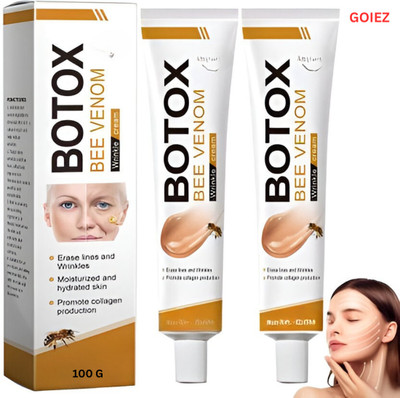 GOIEZ Botox Bee Venom Cream For Men And Women For Fine Lines – Pack Of 2(200 g)