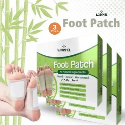 LORSHEL Bee venom foot patches support toxin drainage through feet(30 g)